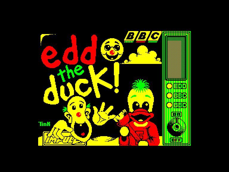 screenshot of the Amstrad CPC game Edd the duck