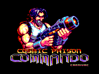 écran de jeu de Cosmic Prison Commando pour windows