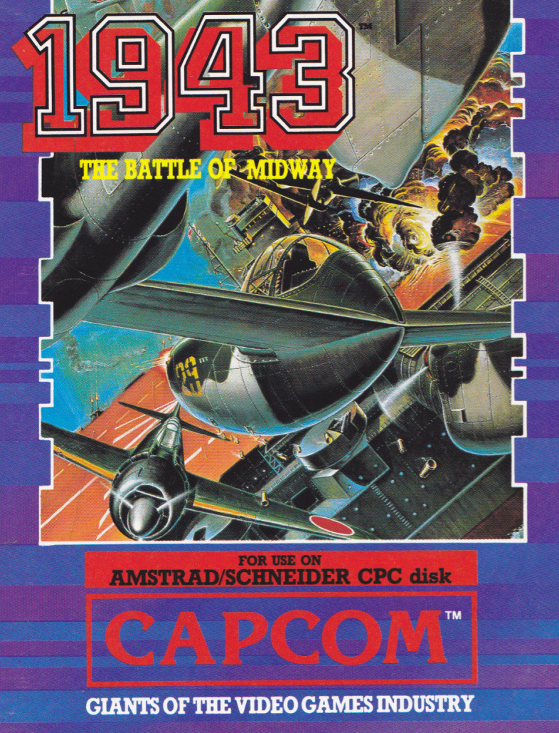 screenshot of the Amstrad CPC game 1943 by GameBase CPC
