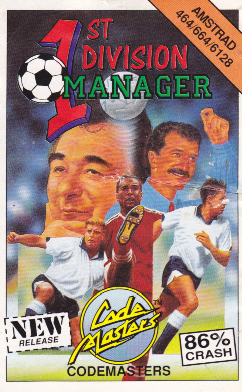 screenshot of the Amstrad CPC game 1st division manager by GameBase CPC