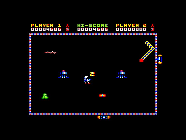 screenshot of the Amstrad CPC game 2088 by GameBase CPC