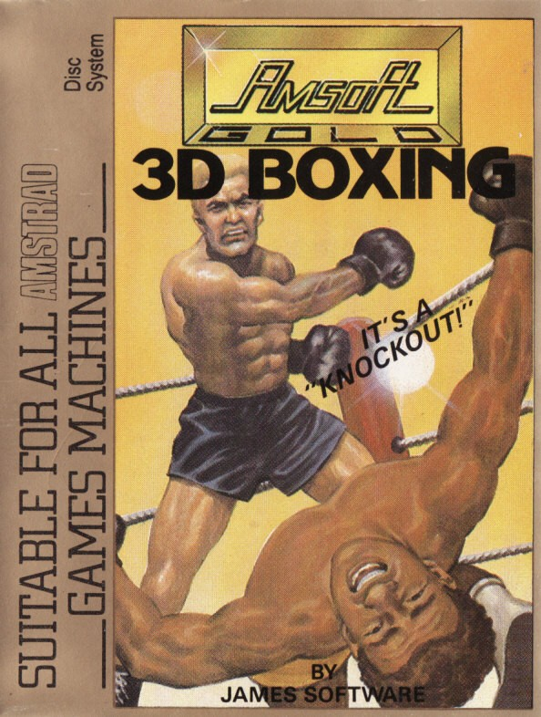 screenshot of the Amstrad CPC game 3D Boxing by GameBase CPC