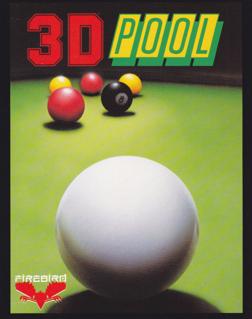 screenshot of the Amstrad CPC game 3D Pool by GameBase CPC