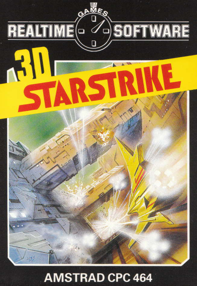 screenshot of the Amstrad CPC game 3D Starstrike by GameBase CPC