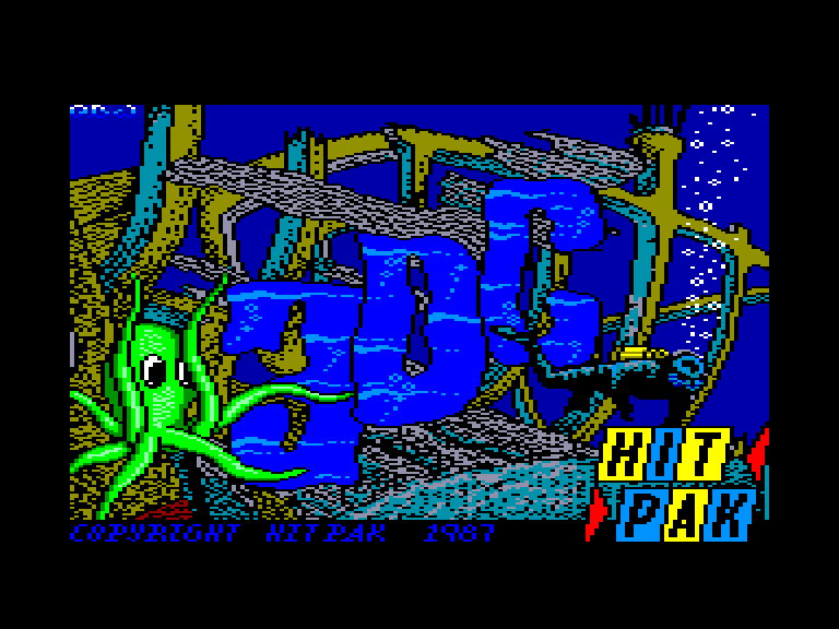 screenshot of the Amstrad CPC game 3dc by GameBase CPC