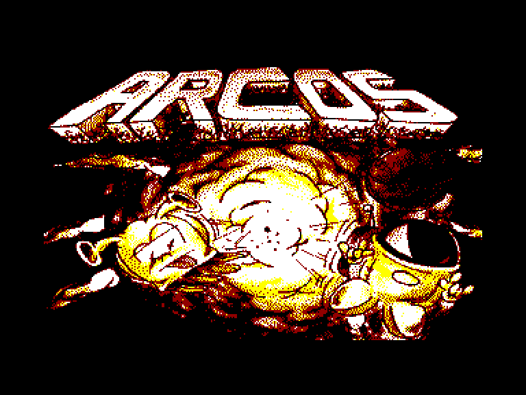 screenshot of the Amstrad CPC game ARCOS by GameBase CPC