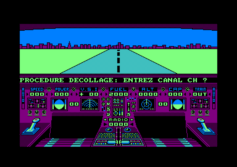 screenshot of the Amstrad CPC game A 320 by GameBase CPC