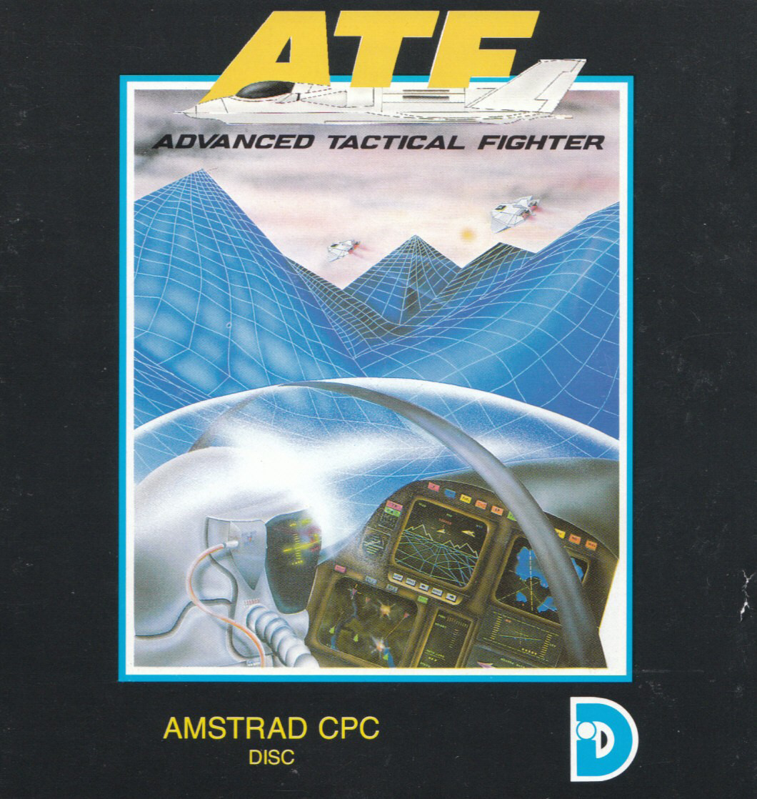 cover of the Amstrad CPC game ATF - Advanced Tactical Fighter  by GameBase CPC