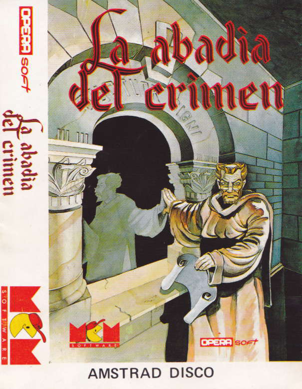 screenshot of the Amstrad CPC game Abadia del crimen (la) by GameBase CPC