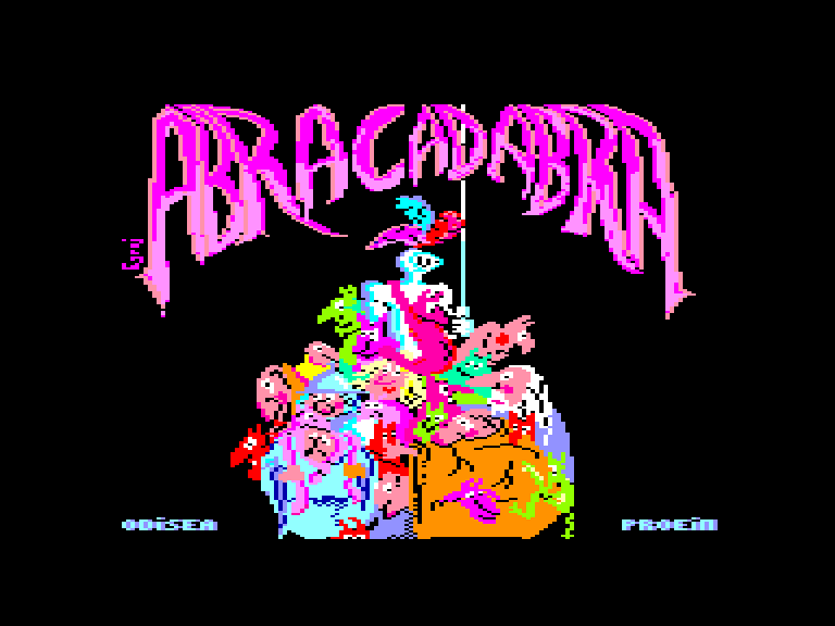 screenshot of the Amstrad CPC game Abracadabra by GameBase CPC