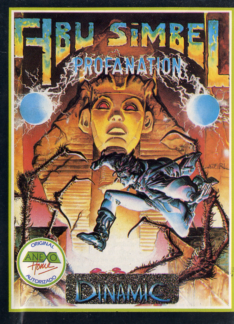 cover of the Amstrad CPC game Abu Simbel Profanation  by GameBase CPC