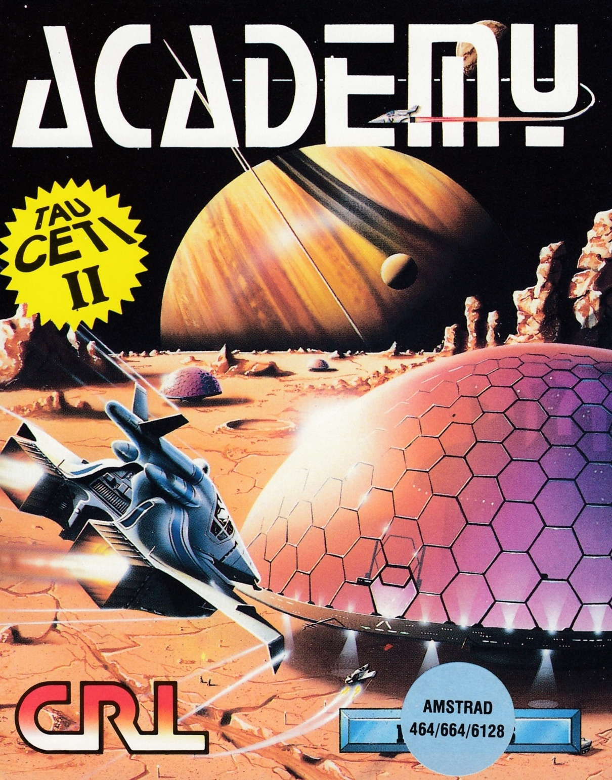 cover of the Amstrad CPC game Academy - Tau Ceti II  by GameBase CPC