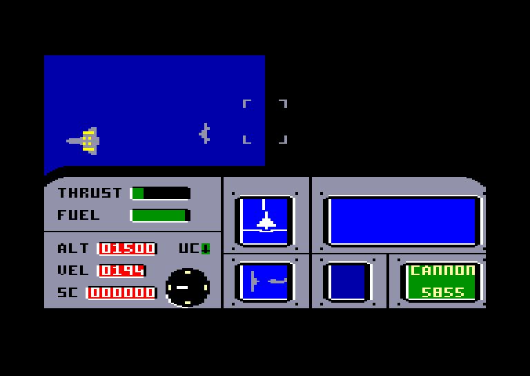 screenshot of the Amstrad CPC game Ace by GameBase CPC
