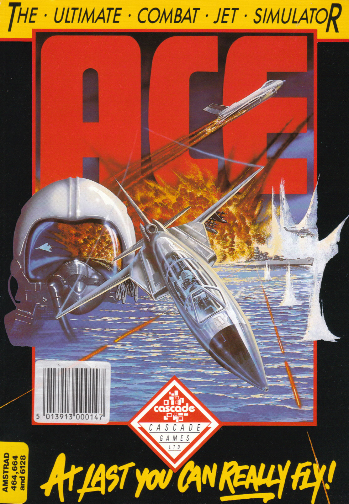 cover of the Amstrad CPC game Ace  by GameBase CPC