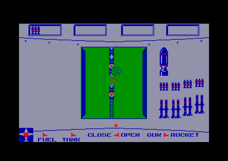 screenshot of the Amstrad CPC game Ace of aces by GameBase CPC