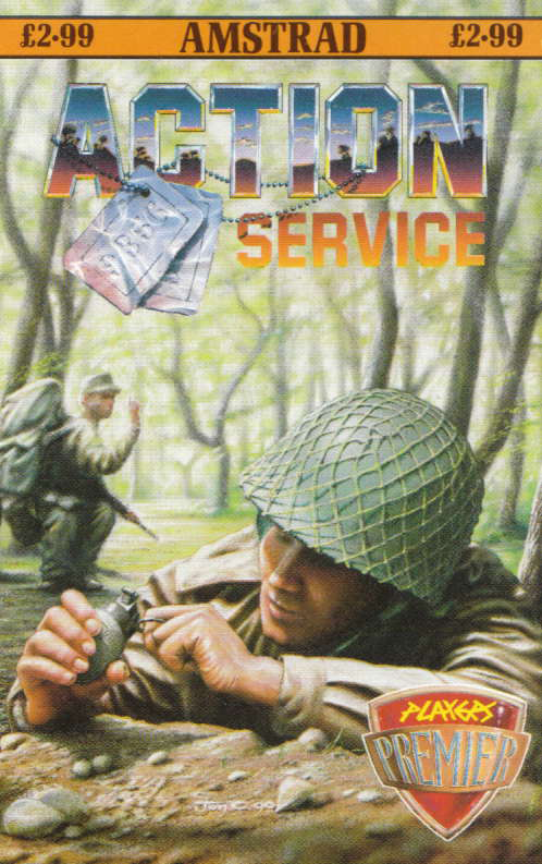 cover of the Amstrad CPC game Action Service  by GameBase CPC