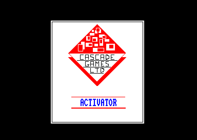 screenshot of the Amstrad CPC game Activator by GameBase CPC