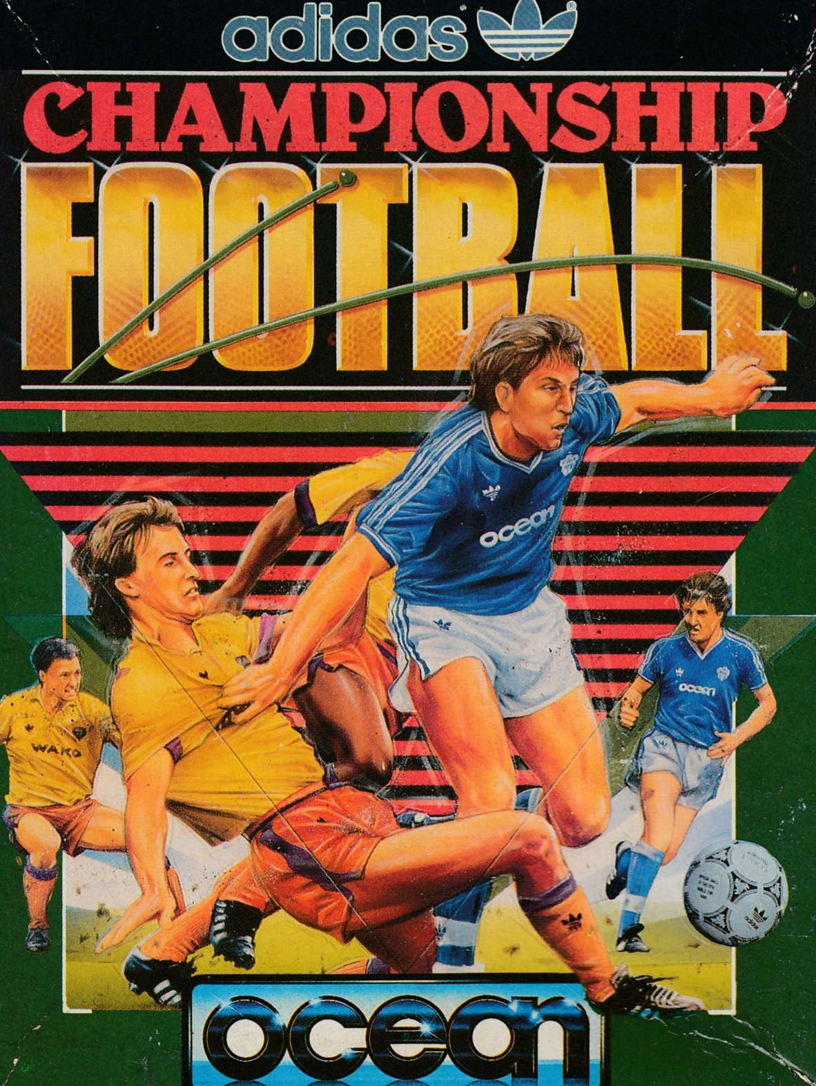 cover of the Amstrad CPC game Adidas Championship Football  by GameBase CPC