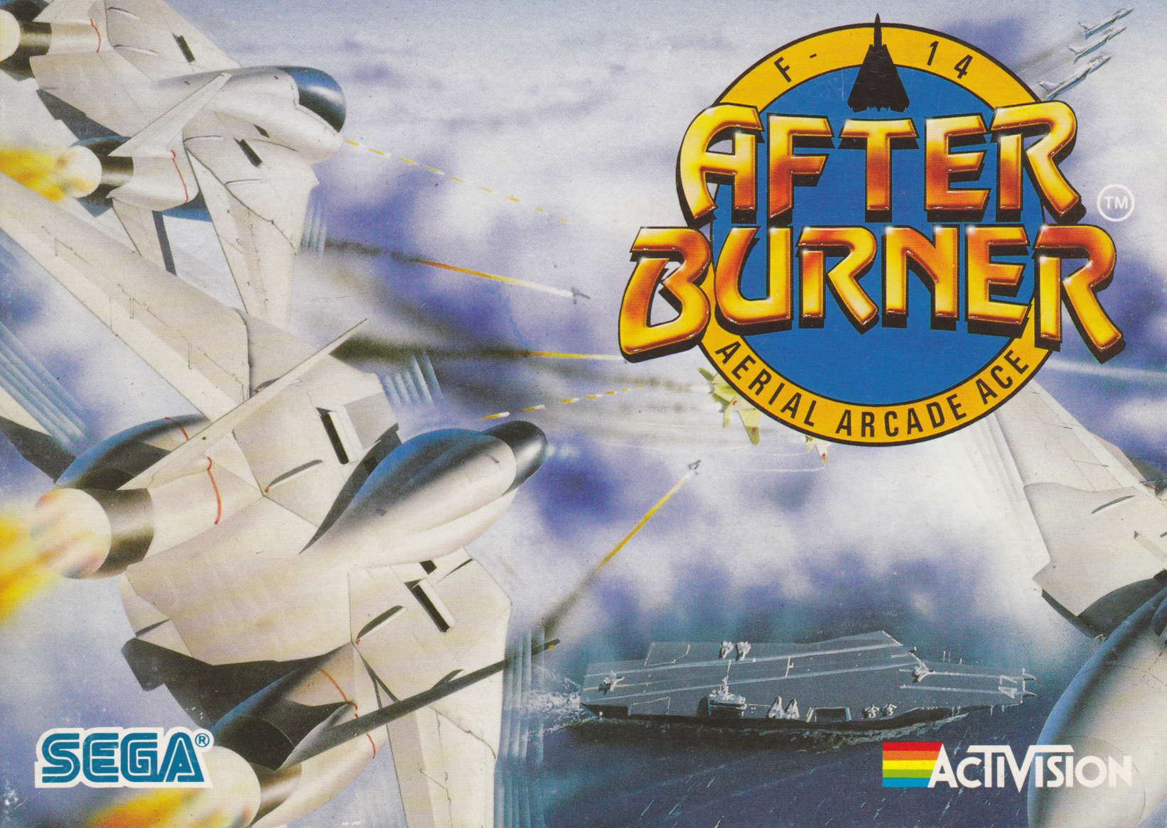 cover of the Amstrad CPC game After Burner  by GameBase CPC