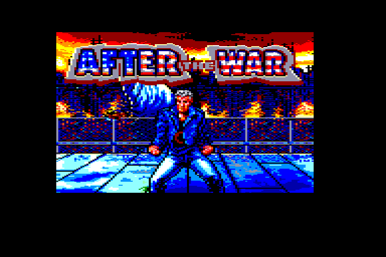 screenshot of the Amstrad CPC game After the War by GameBase CPC