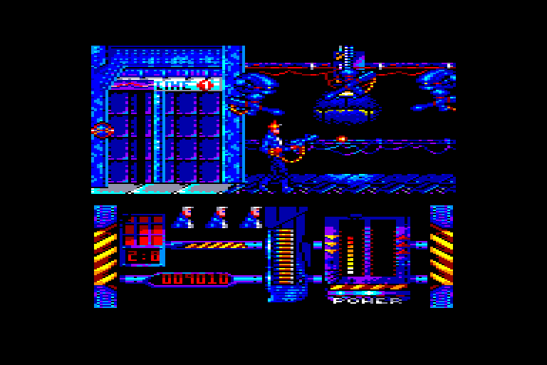 screenshot of the Amstrad CPC game After the War by GameBase CPC