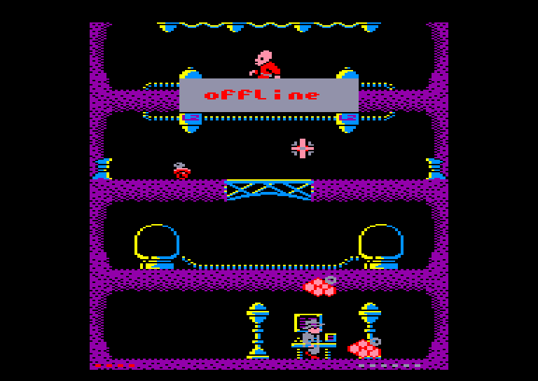 screenshot of the Amstrad CPC game Agent X II by GameBase CPC