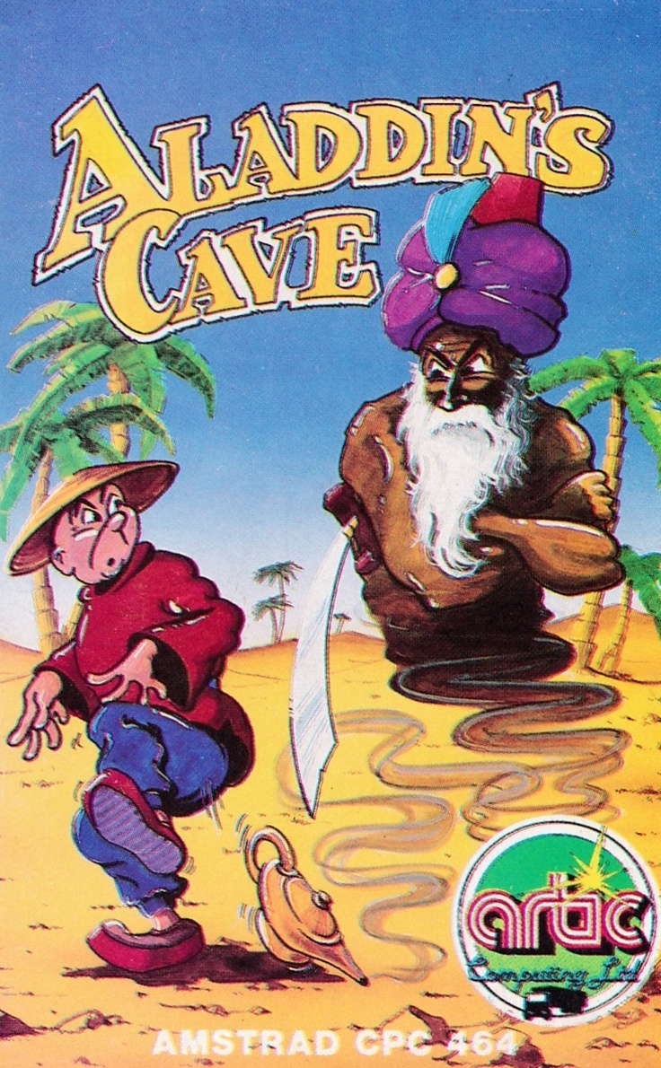cover of the Amstrad CPC game Aladdin's Cave  by GameBase CPC