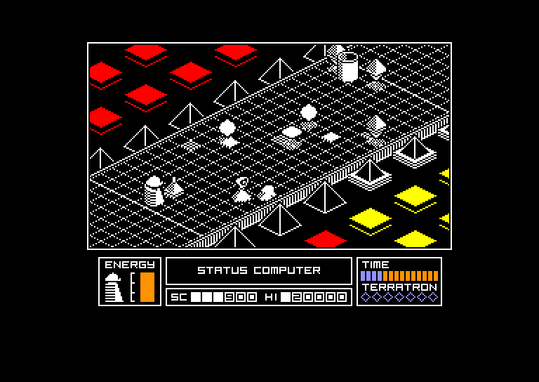 screenshot of the Amstrad CPC game Highway Encounter 2 by GameBase CPC