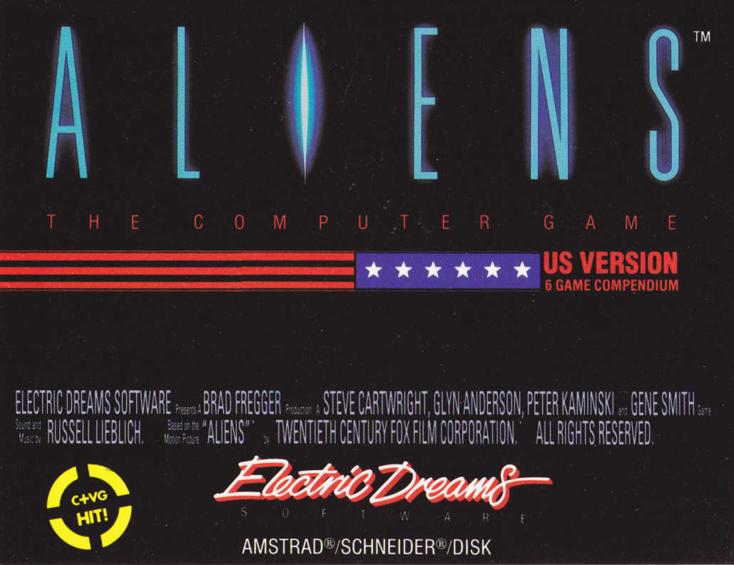 cover of the Amstrad CPC game Aliens - US Version  by GameBase CPC
