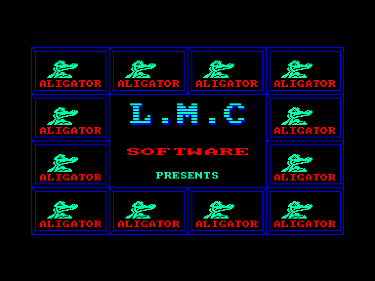 screenshot of the Amstrad CPC game Aligator by GameBase CPC