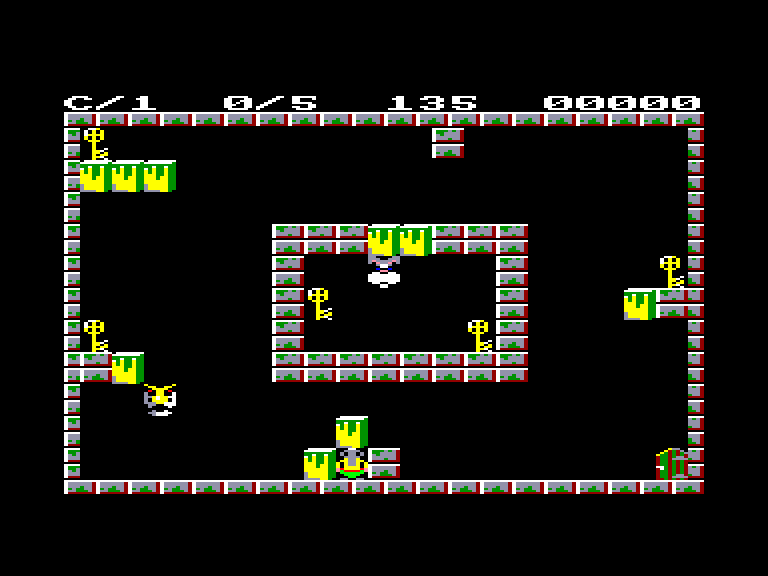 screenshot of the Amstrad CPC game Aligator by GameBase CPC