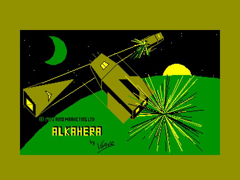 screenshot of the Amstrad CPC game Alkahera by GameBase CPC