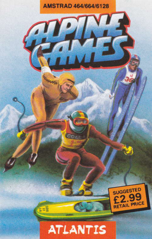 cover of the Amstrad CPC game Alpine Games  by GameBase CPC