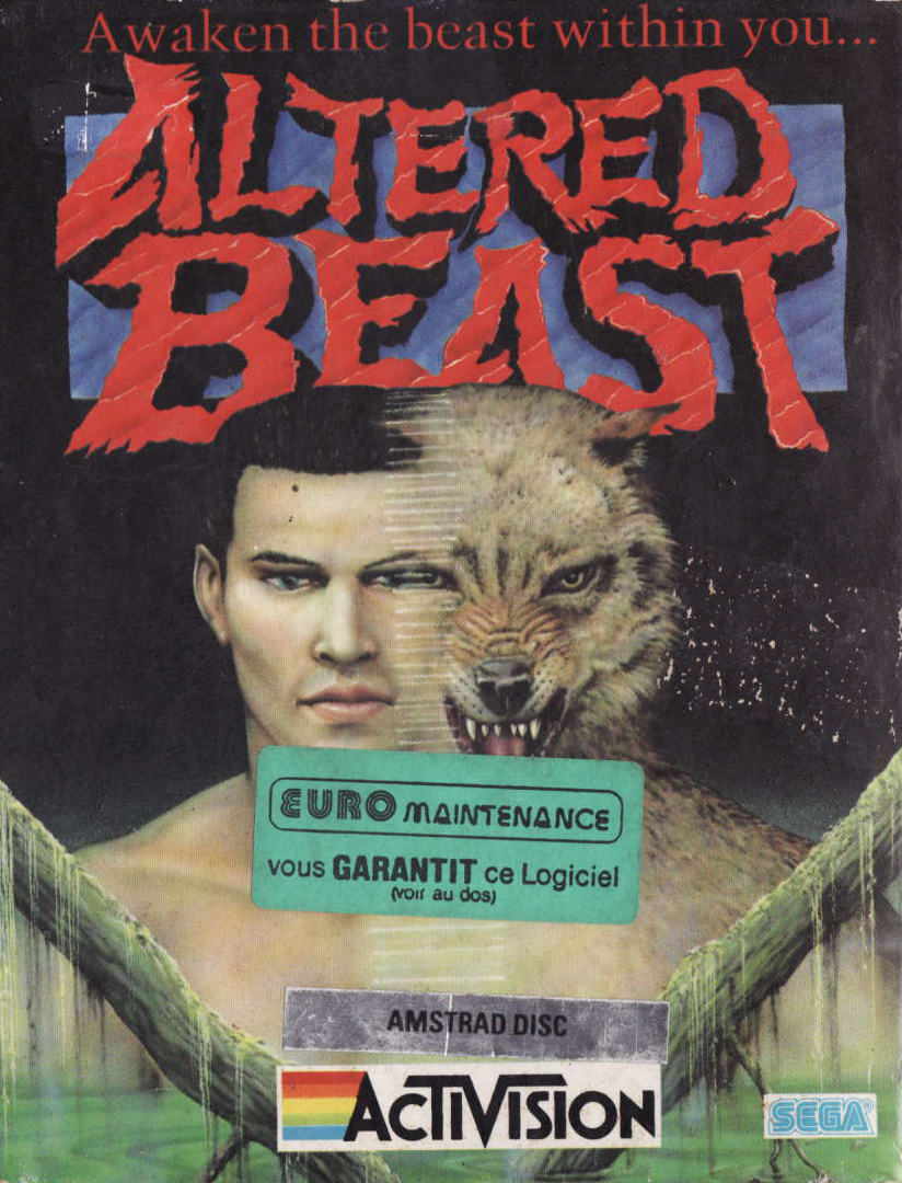 cover of the Amstrad CPC game Altered Beast  by GameBase CPC