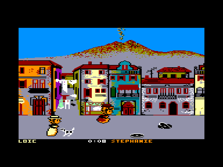 screenshot of the Amstrad CPC game Alternative world games by GameBase CPC
