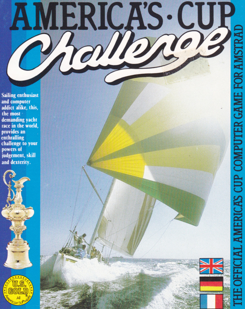 screenshot of the Amstrad CPC game America's cup challenge by GameBase CPC