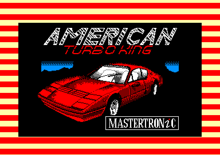 screenshot of the Amstrad CPC game American Turbo King by GameBase CPC