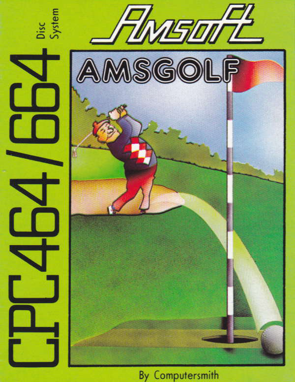 cover of the Amstrad CPC game Amsgolf  by GameBase CPC