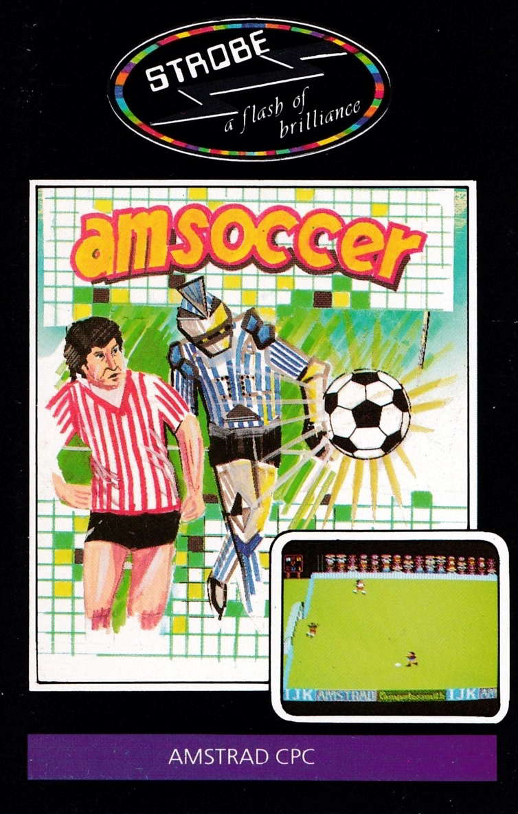 cover of the Amstrad CPC game Amsoccer  by GameBase CPC