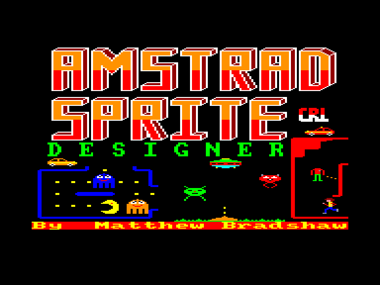 screenshot of the Amstrad CPC game Amstrad Artist by GameBase CPC