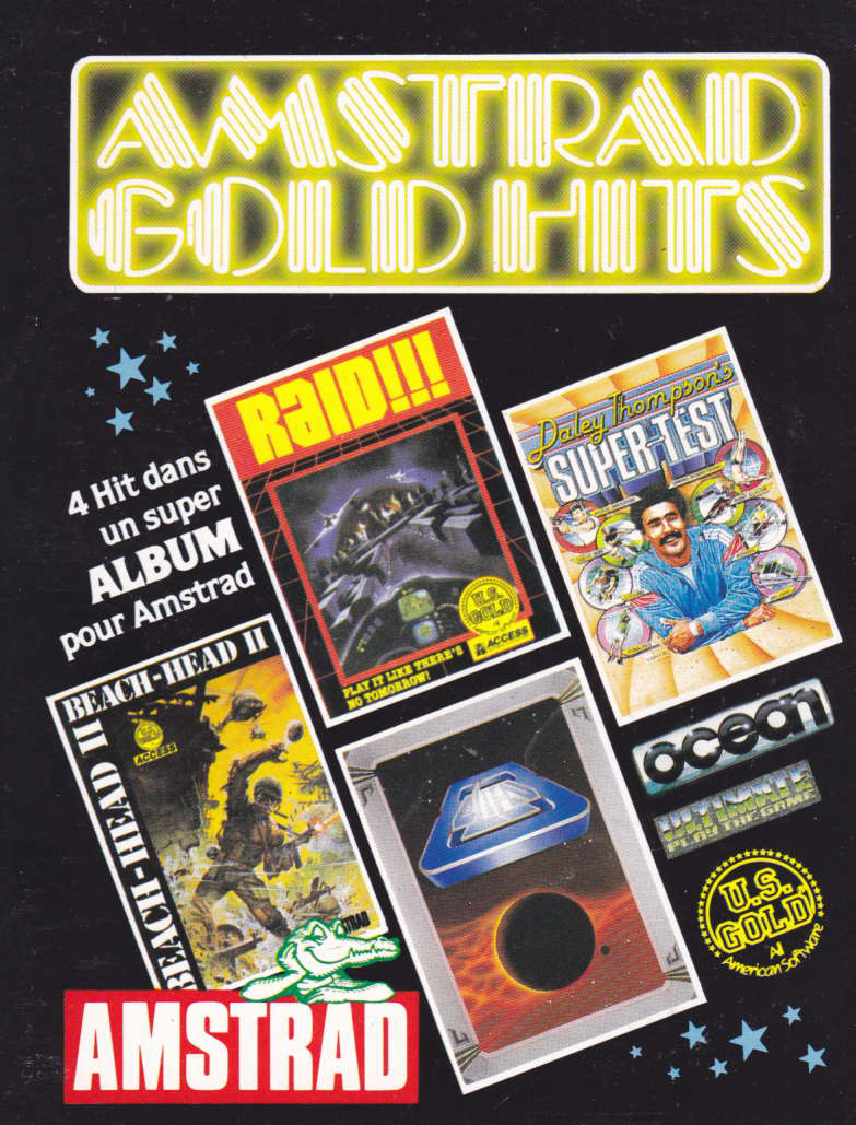 screenshot of the Amstrad CPC game Amstrad Gold Hits by GameBase CPC
