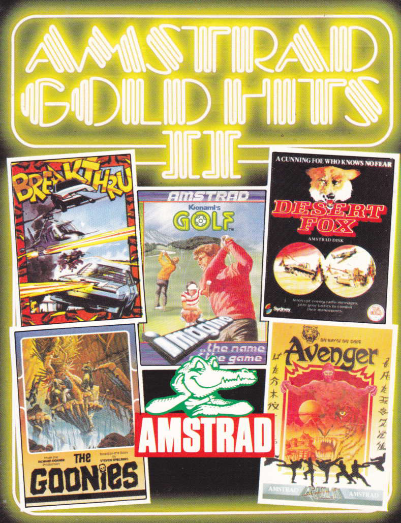 cover of the Amstrad CPC game Amstrad Gold Hits II  by GameBase CPC