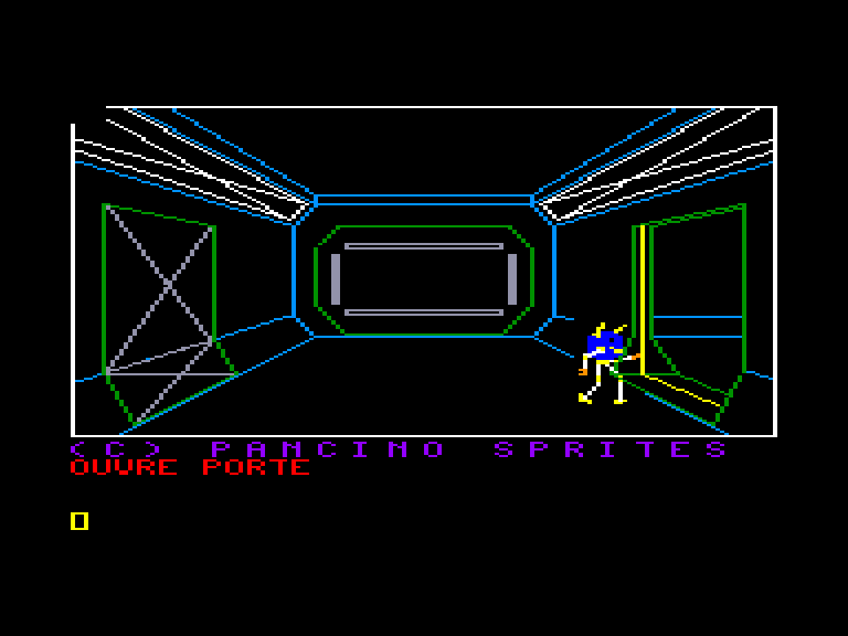 screenshot of the Amstrad CPC game Amstroid by GameBase CPC