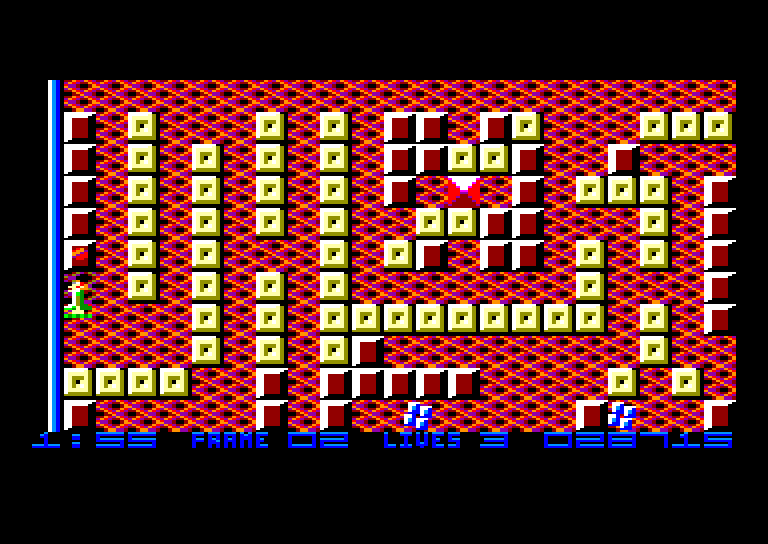 screenshot of the Amstrad CPC game Anarchy by GameBase CPC