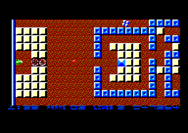screenshot of the Amstrad CPC game Anarchy by GameBase CPC