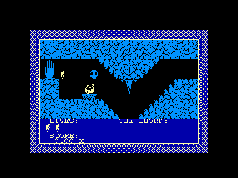 screenshot of the Amstrad CPC game Anduril by GameBase CPC