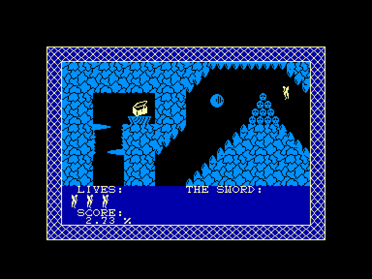 screenshot of the Amstrad CPC game Anduril by GameBase CPC
