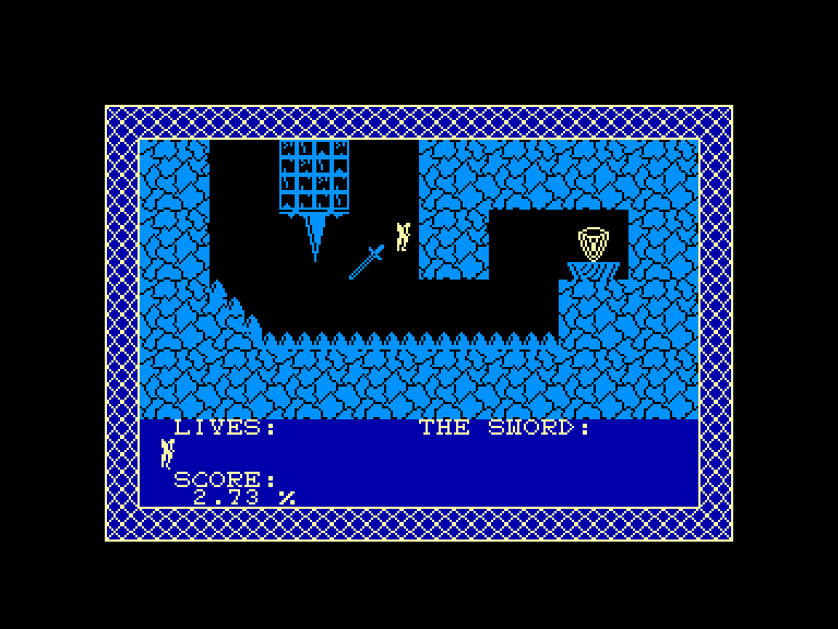 screenshot of the Amstrad CPC game Anduril by GameBase CPC