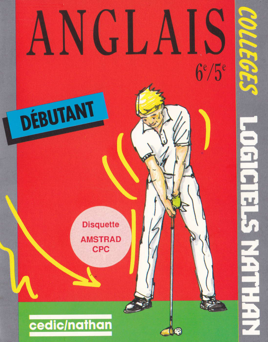 screenshot of the Amstrad CPC game Anglais Colleges 6e-5e by GameBase CPC