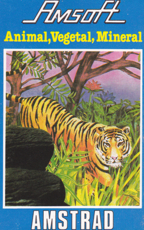 cover of the Amstrad CPC game Animal Vegetal Mineral  by GameBase CPC